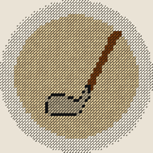 Golf Club needlepoint design